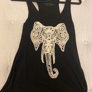 Bear Dance Elephant Tank Top